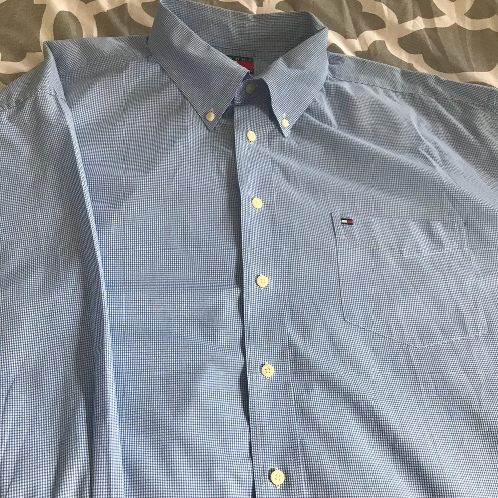 Tommy Hilfiger Long Sleeve Oxford Dress Shirt